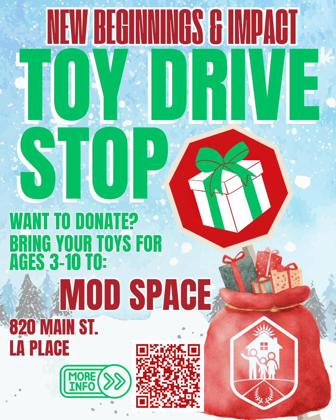 MOD Space Toy Drive Stop
