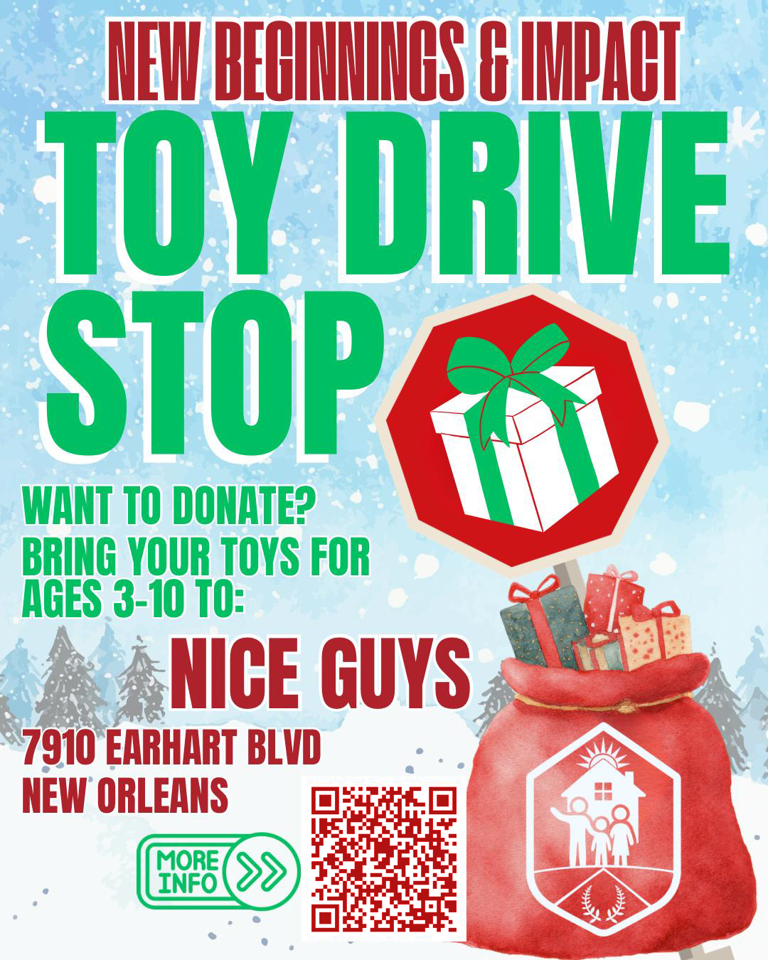 Nice Guys Toy Drive Stop